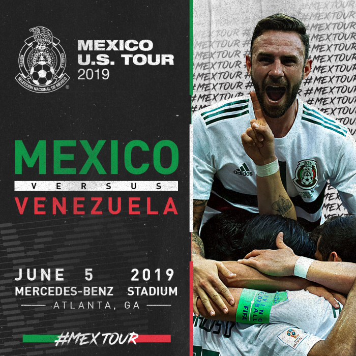 Mexican National Team to Play for the First Time at Mercedes-Benz Stadium  on June 5